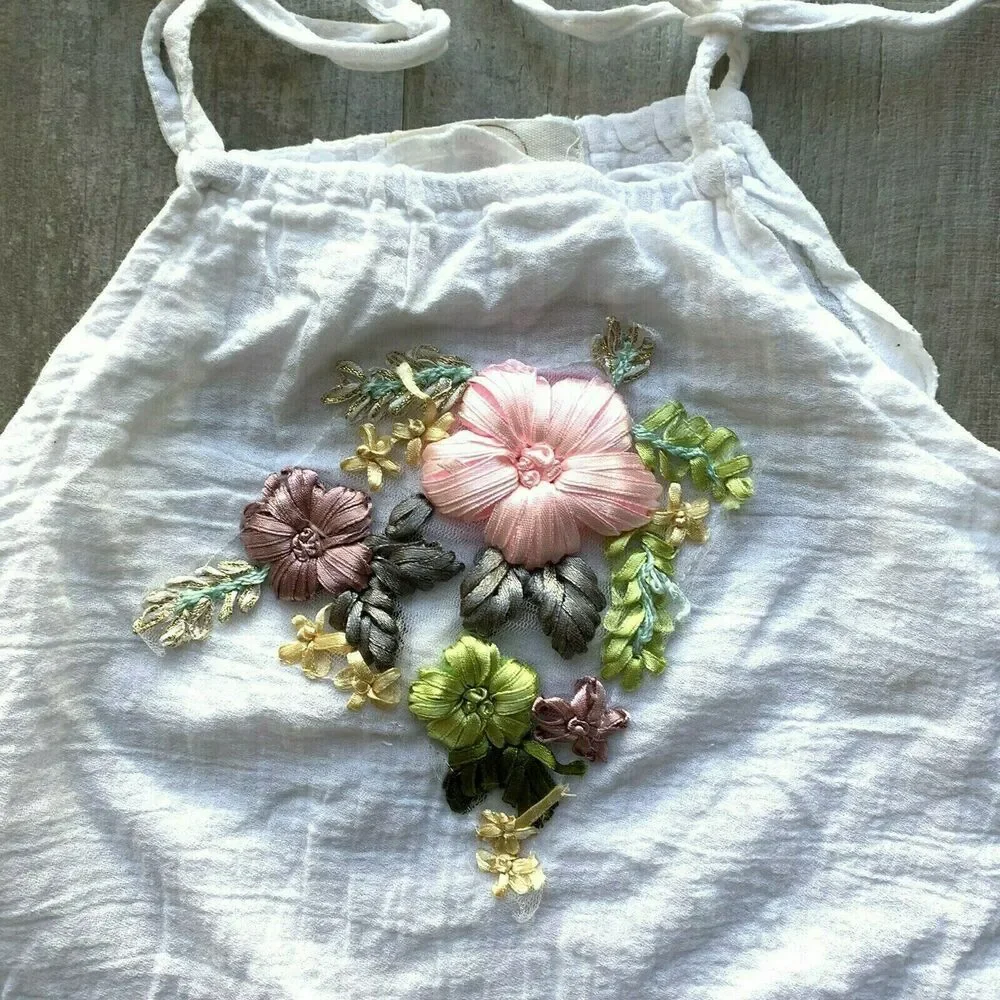 Los Angeles Boutique Baby Girl Bubble Romper One-Piece Jumpsuit Boho Gauzy 3-6 M